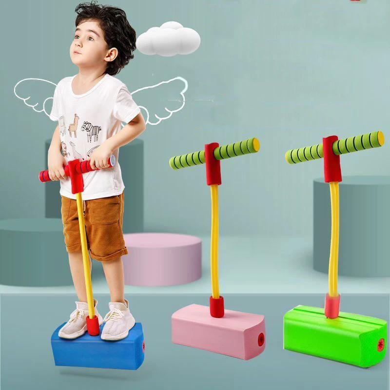 Pogo палка для прыжков детей детская обувь кенгуру джемпер пенопластовая наружные