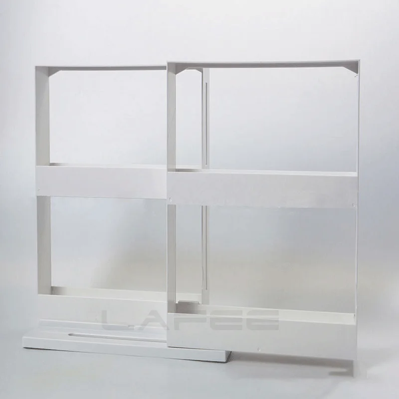 Многофункциональное хранение стеллаж вращающийся полка двуспальный-уровневый