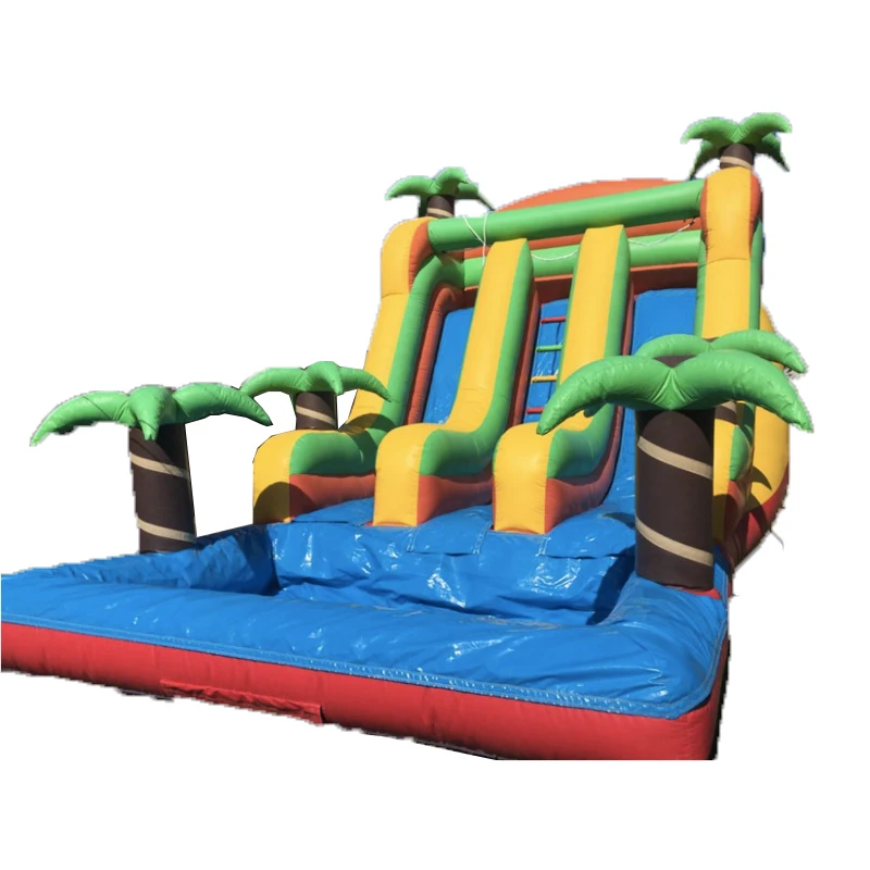 

Коммерческая водная надувная горка для детей, надувная горка с нагнетателем