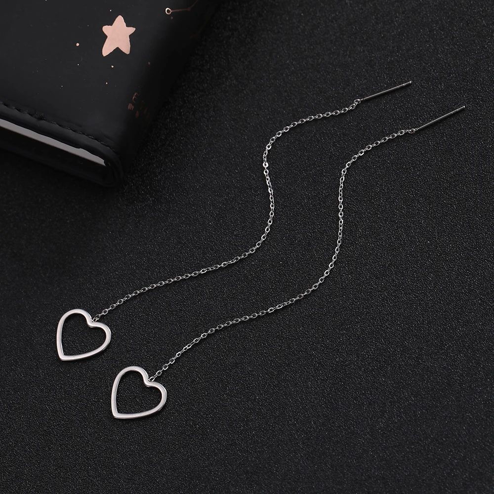 Серьги COOLTIME из нержавеющей стали с улыбающимся лицом облаком луной звездой