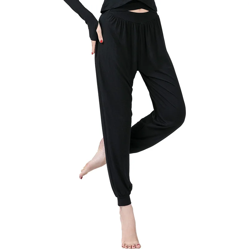 Latin Pants Modal Training Dress Performance Wear Dance Pant Yoga Trousers For Women Ballroom Costume Practice Loose | Тематическая
