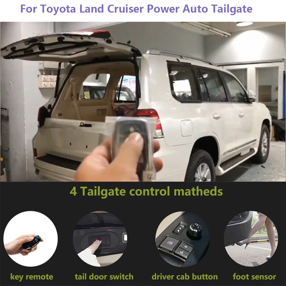 Новое поступление электрическая задняя дверь для Toyota Land Cruiser 2022 LC300 мягкая