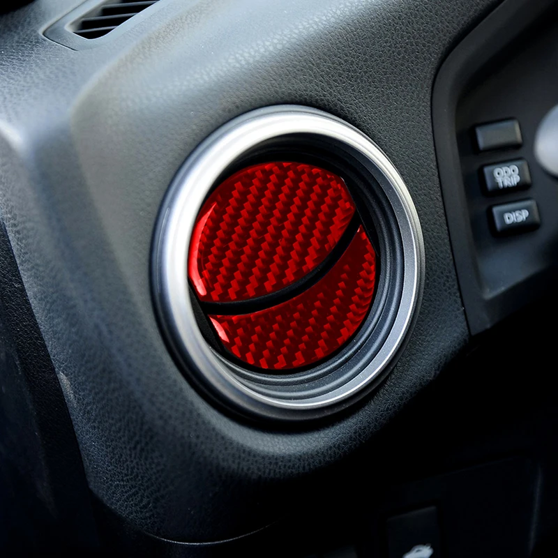 Углеродное волокно авто внутренняя сторона воздуховод приборной панели