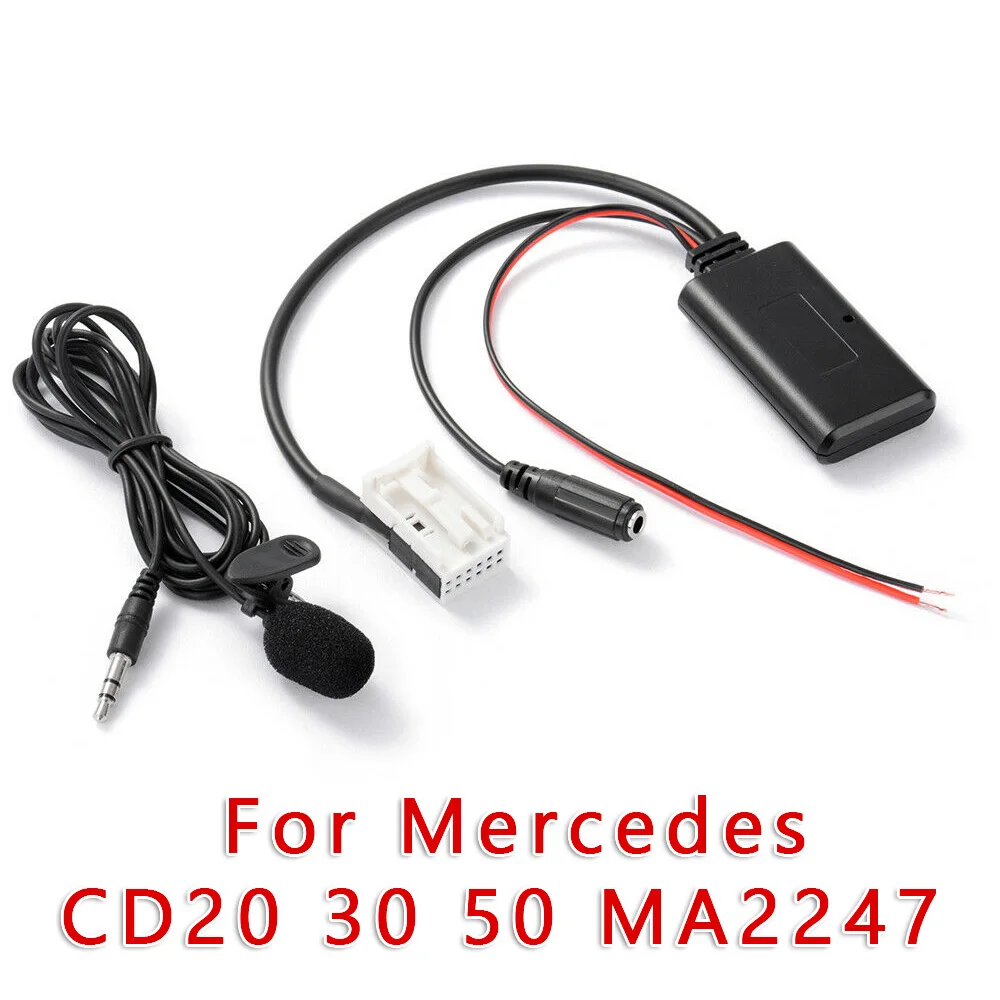 

Bluetooth 1x для Mercedes Aux MIC Кабель автомобильные запчасти и аксессуары для грузовиков аудио
