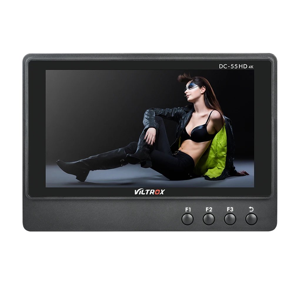 Viltrox DC-55 HD 5.5-дюймовый 4K 1920x1080 IPS экран камеры Монитор поля отображения для Canon Nikon Sony Fuji DSLR Camcorder BMPCC on.