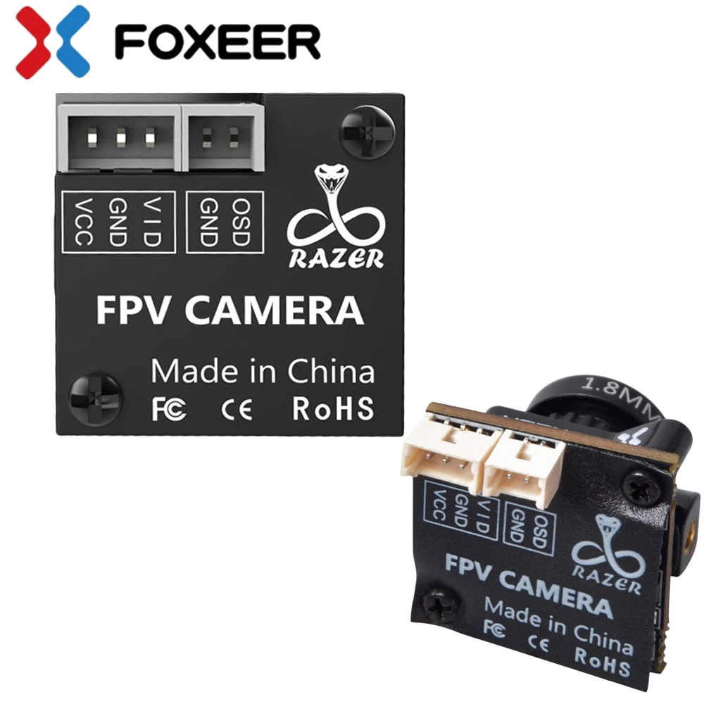 Foxeer Razer Micro HD 5 Мп 1 8 мм M8 1200TVL 4:3/16:9 NTSC/PAL переключаемый OSD 4 5-25 в естественное