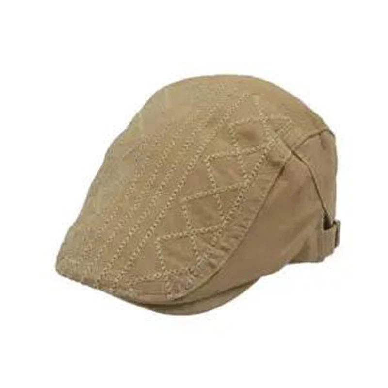 Spring summer men women cotton Beret cap Newsboy Cap peaked cap Women's hats fedoras bonnet Human hat