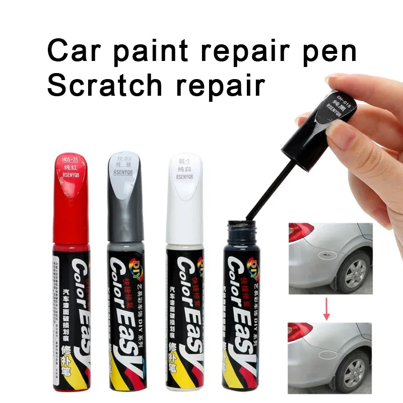 Фото 12 мл автомобиля Краски царапины ремонт ручка щетки Водонепроницаемый маркер