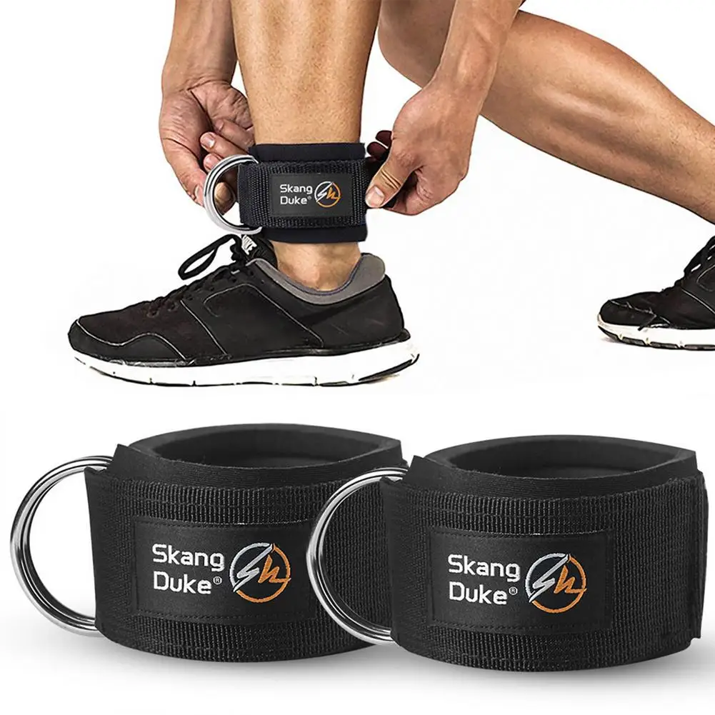 Новые 2 шт. D-образные ремни для щиколотки кабельных машин и резистивные манжеты