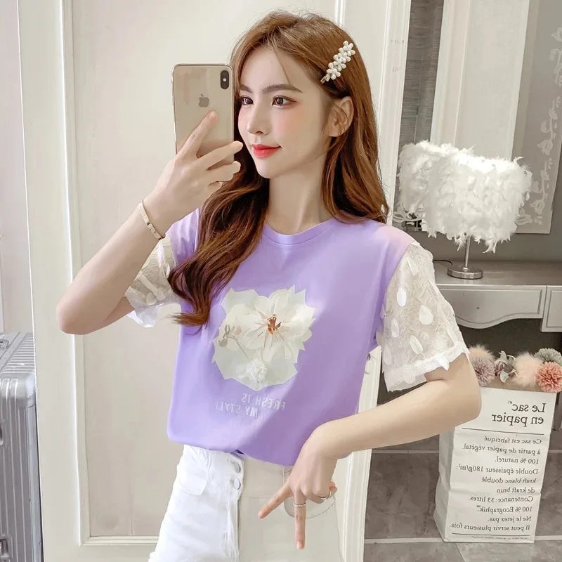 

2021 tees women clothe multi Summer Fashion T Shirt Women Woman Tshirt