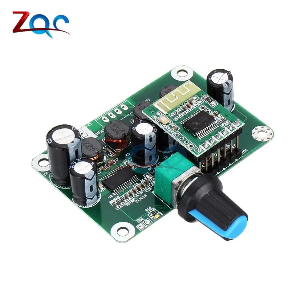 

TPA3110 30Wx2 Bluetooth 4.2 Amplifier Module Digital Stereo Audio Power Amplifier Board DC 12 -24V for Car Portable Speaker