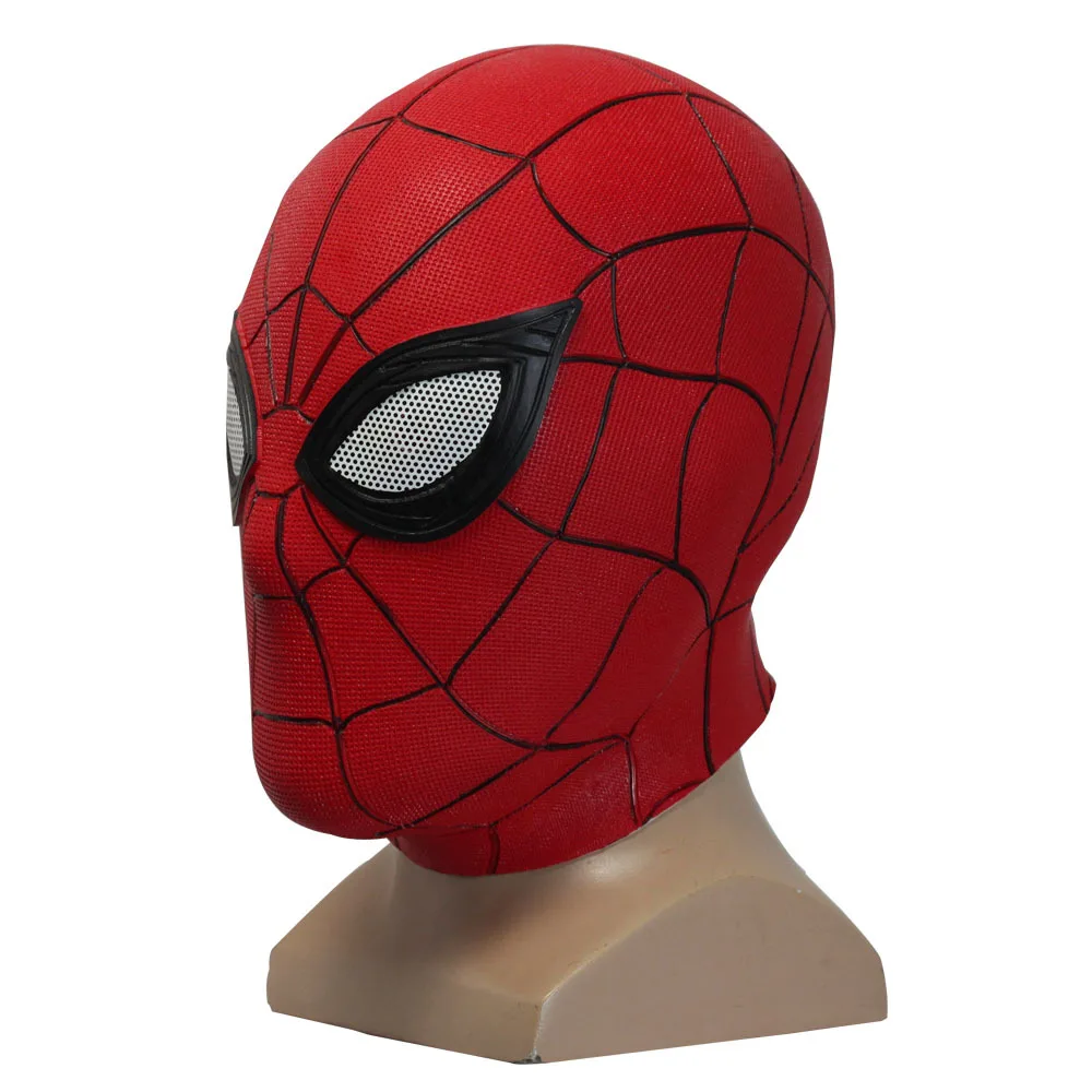 1pc Halloween Spider-Man Far From Home Hero Mask Headgear New Latex 3D Spiderman Cosplay Helmet Props | Тематическая одежда и