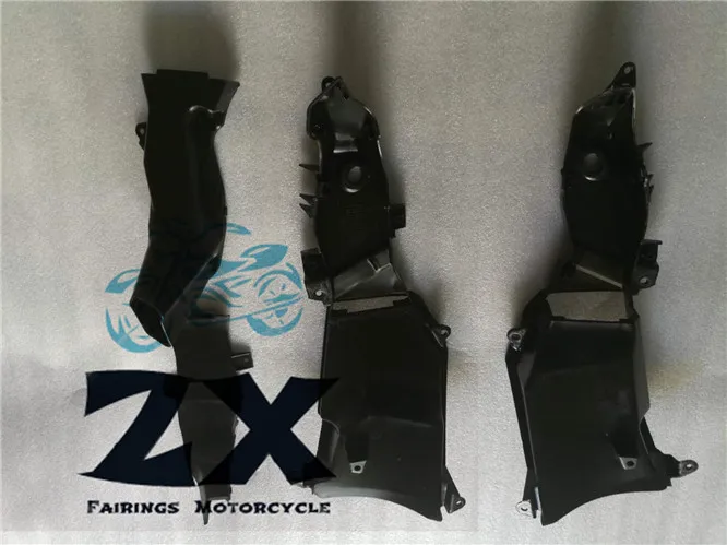 Пара мотоциклетная воздушная Заборная Трубка кожух воздуховода для Yamaha YZF R6 2008 2009 2010 2011- воздушная боковая крышка zxmt хорошая Неокрашенная