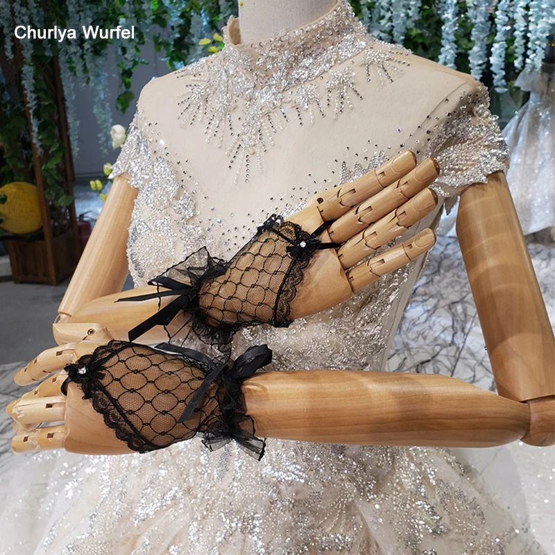 ST04 дешевые женские перчатки без пальцев для вечеринки Элегантные короткие