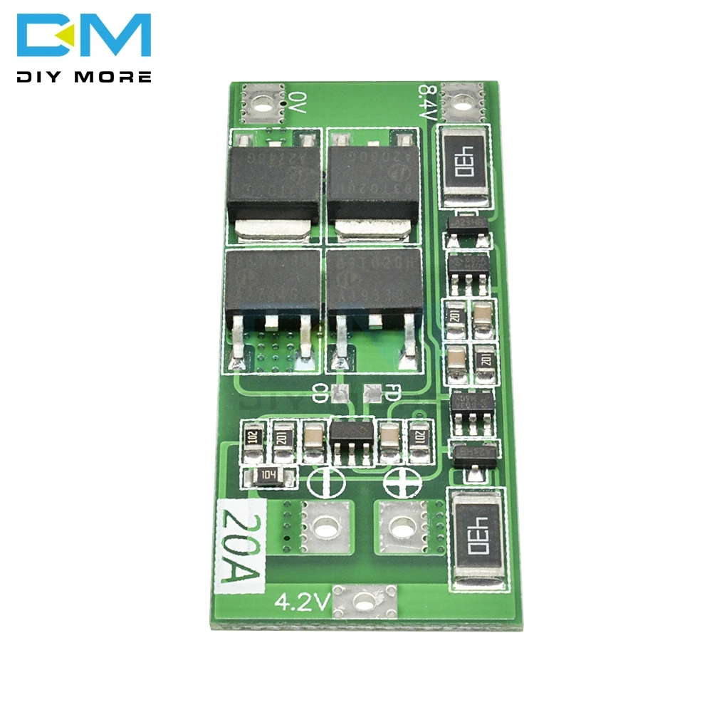 2S 10A 20A 7,4 V 8,4 V 18650 полимерная литиевая батарея защита BMS плата Стандартный баланс Модуль Diy Электронный