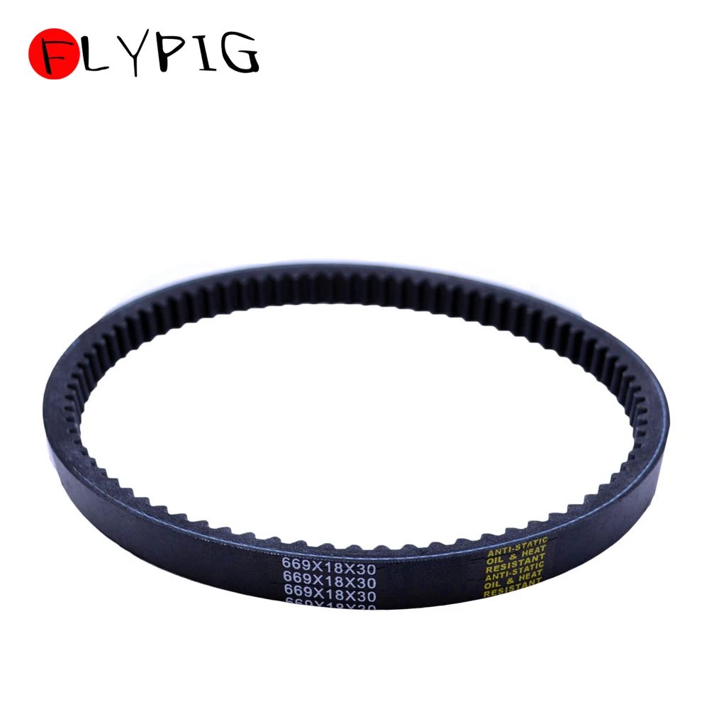 Ремень привода FLYPIG 669 18 30 мопед для скутера 50cc двигателей GY6 4 тактный двигатель