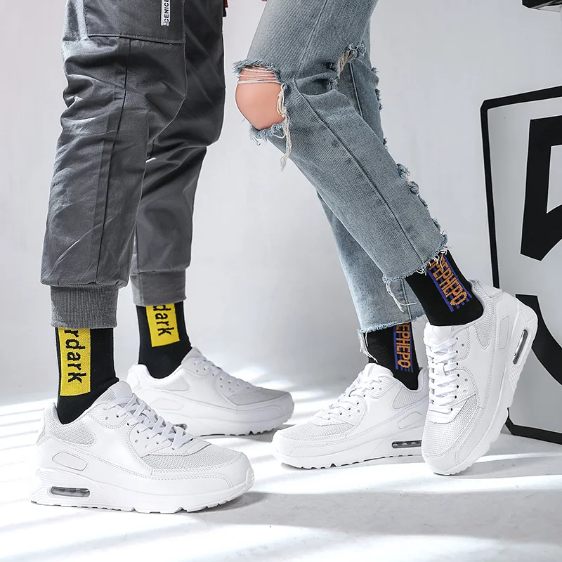Unisex Men Women 90 Walking Shoes Cushion Sneakers 270 Outdoor Sports Triple Breathable Designer JOGGERS Max SIze Man US 12 | Спорт и