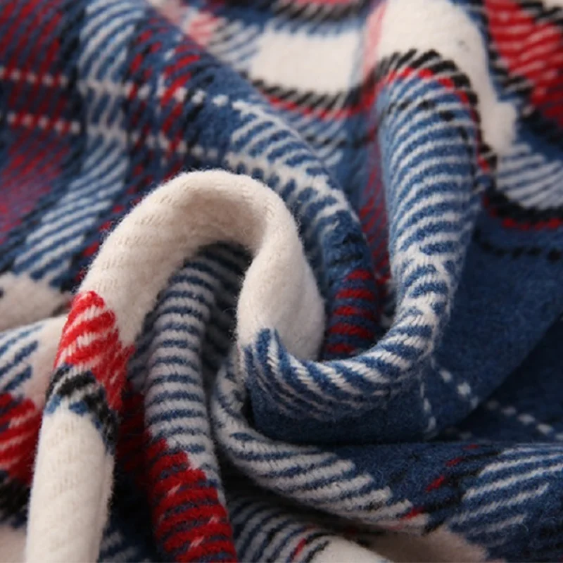 Модная клетчатая рубашка для маленьких девочек и мальчиков куртка хлопковая