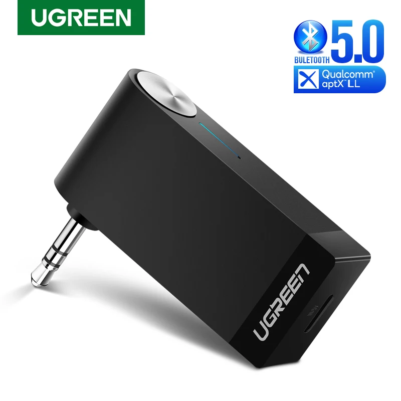 Ugreen Беспроводной Bluetooth Приемник 3.5mm Jack Bluetooth Audio Музыка Приемник Адаптер Автомобилей Aux Кабель бесплатно Динамик Наушники