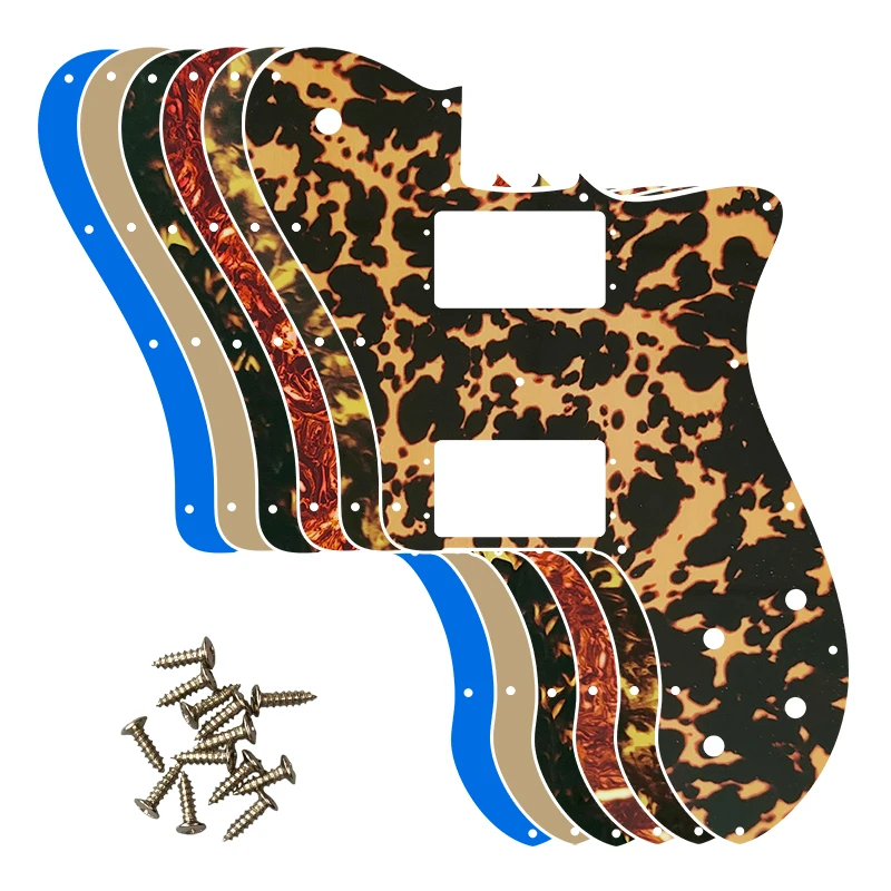

Fei Man Custom Guitar Parts - For US Fd 72 Tele Deluxe Reissue Guitar Pickguard Replacement Multi Color Choice Flame Pattern