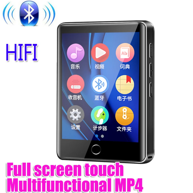MP3 плеер Ruizu M6 с сенсорным экраном 8 ГБ/16 ГБ Bluetooth hi fi музыка FM радио электронная