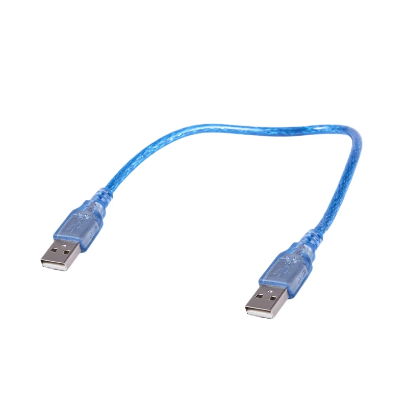 30 cm 1 Ft USB 2.0 Type A / Male to Cable Extension Blue | Электроника