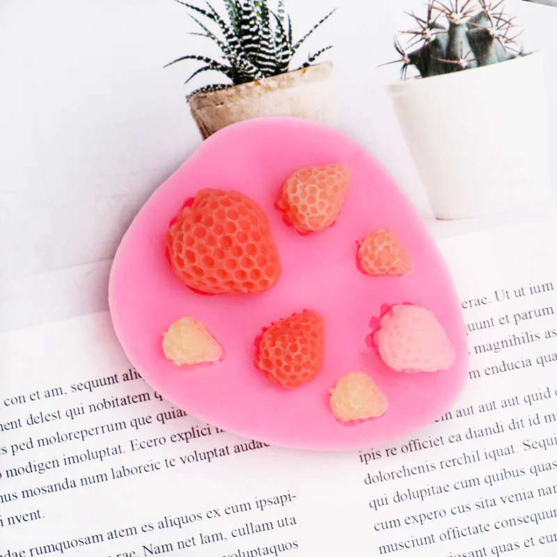 3D фруктовая клубника с шоколадом Желейный инструмент для изготовления тортов