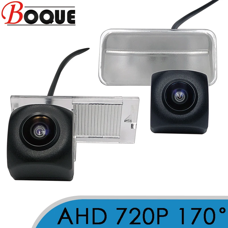 

BOQUE 170 Degree 1280x720P HD AHD Car Vehicle Rear View Reverse Camera for Peugeot 301 308 3008 408 508 307 Hatchback 307CC