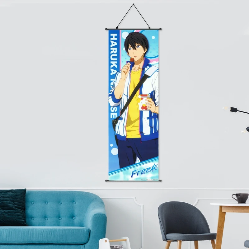 Аниме бесплатно! IWatobi Swim Club плакат Настенные наклейки постеры дома украшения в