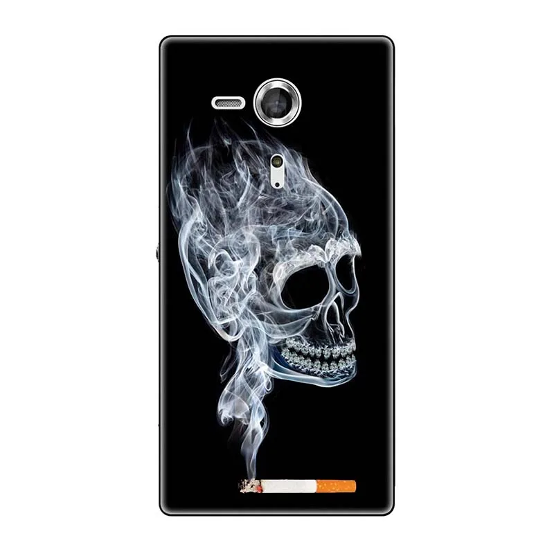 Телефонные чехлы для sony Xperia SP M35 M35h M35C C5303 C5306 C5302 чехол с принтом(розы); волк милый чехол-крышка с узорами чехол для телефона чехол Fundas Para - Цвет: A245