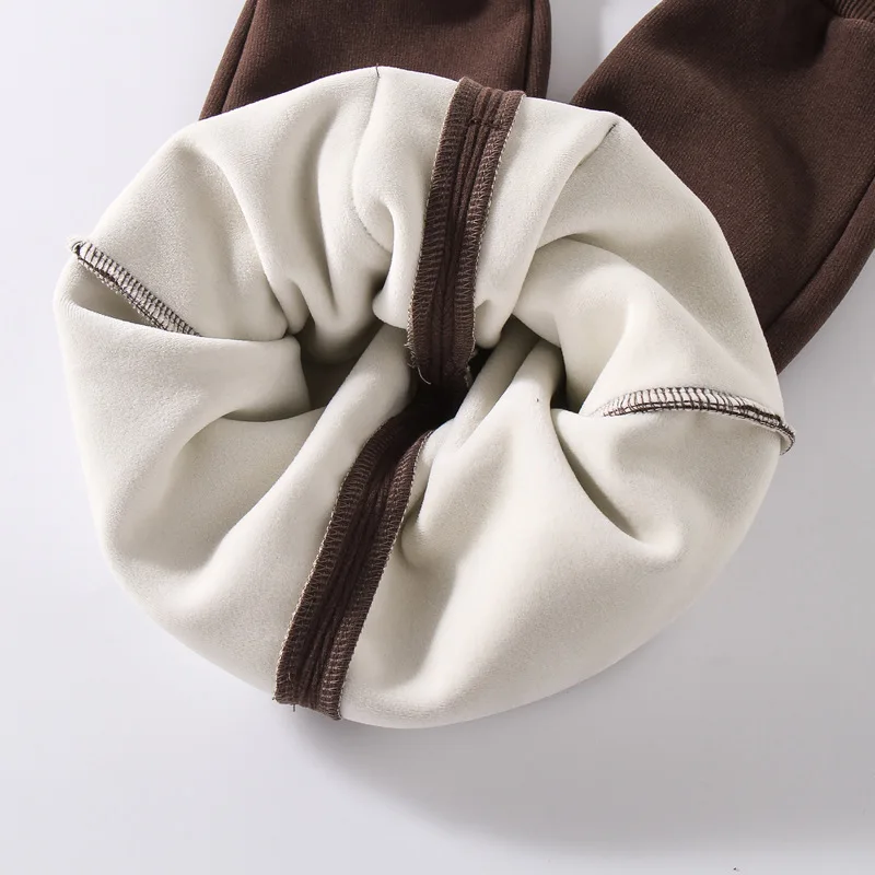 Большие размеры повседневные спортивные детские штаны Новинка 2020 года Плюшевые