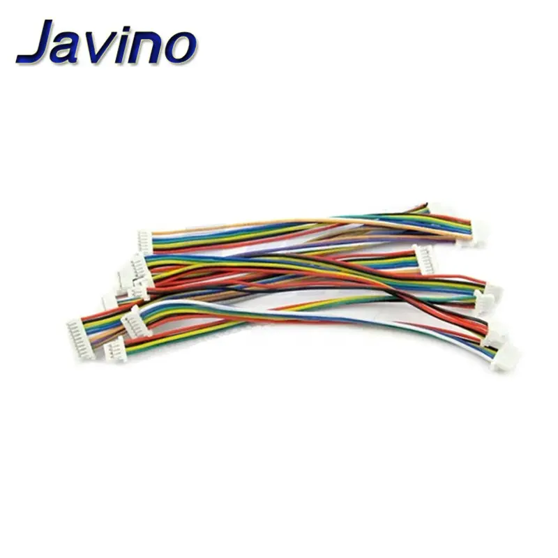 5 шт. 100 мм SH 1,0 Кабельный разъем DIY SH1.0 JST 2/3/4/5/6/7/8/9/10 пин электронная линия двойного подключения терминала разъем 28AWG