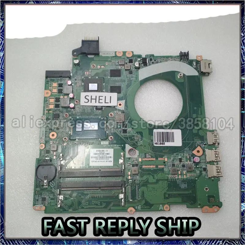 Материнская плата SHELI для HP 15 с фотографическим процессором GT840M DAY11AMB6E0 766473-501