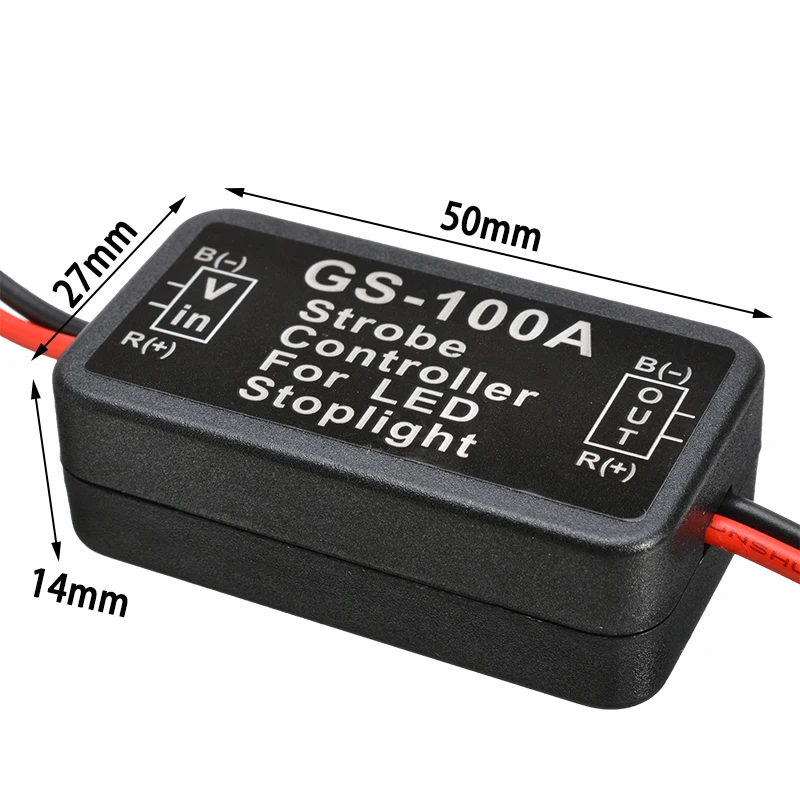 MAYITR 2 шт. GS 100A Автомобильный светодиодный стоп светильник Strobe Flash контроллер
