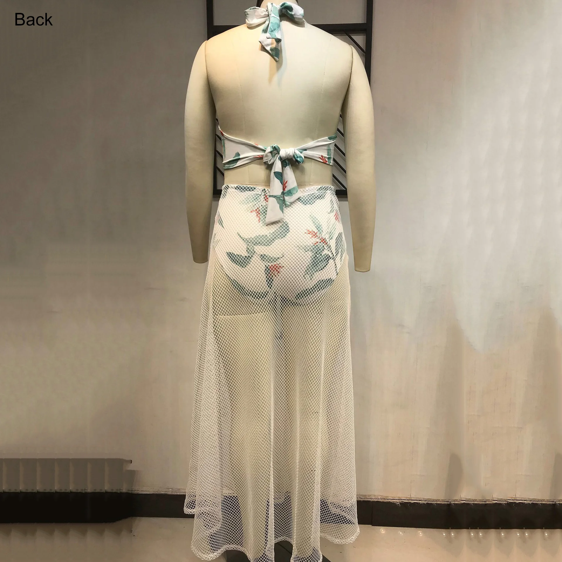 

4XL 5XL Plus Size Dresses For Womens Large Printed V Neck Sleeveless Backless Mesh Patchwork Sexy Evening Night Club Long Dress