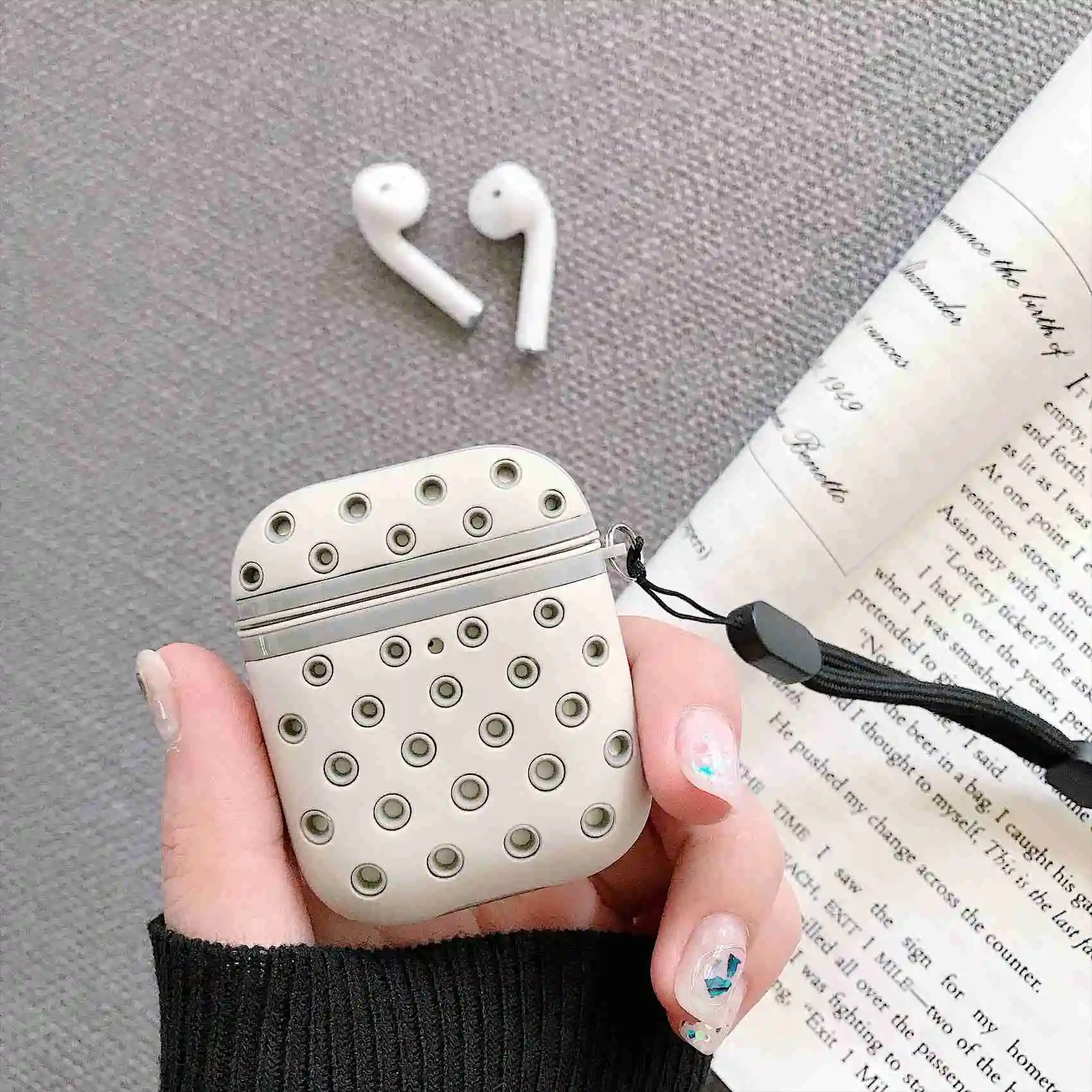Чехол для наушников Airpods силиконовый чехол с мультяшным рисунком милые чехлы Air