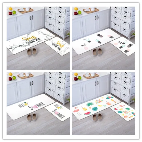 Ковер с кактусами кухонный коврик для дома/коврик прихожей Противоскользящий