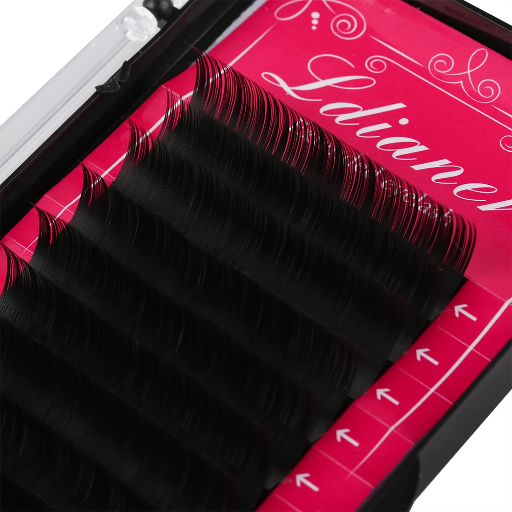 Накладные ресницы из искусственной норки 12 линий Профессиональный объем