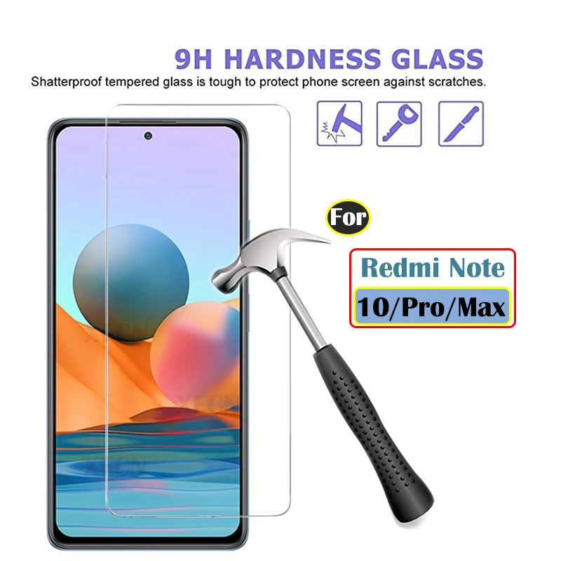 

glass on redmi note 10 pro 5g screen protectors for xiaomi redmi note10 pro max smartphone tempered film for red mi note 10pro