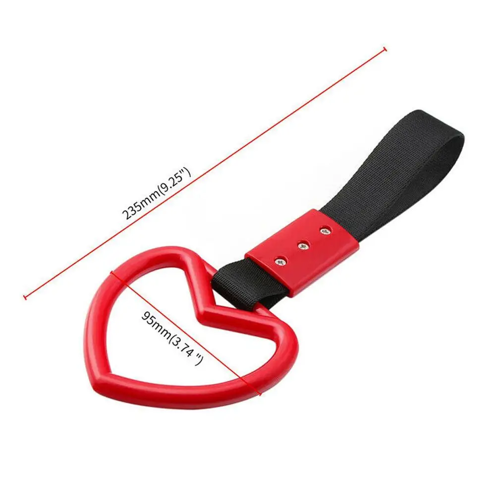 Кольцо Tsurikawa в форме сердца JDM ручка для поезда и автобуса ручной ремешок дрифта