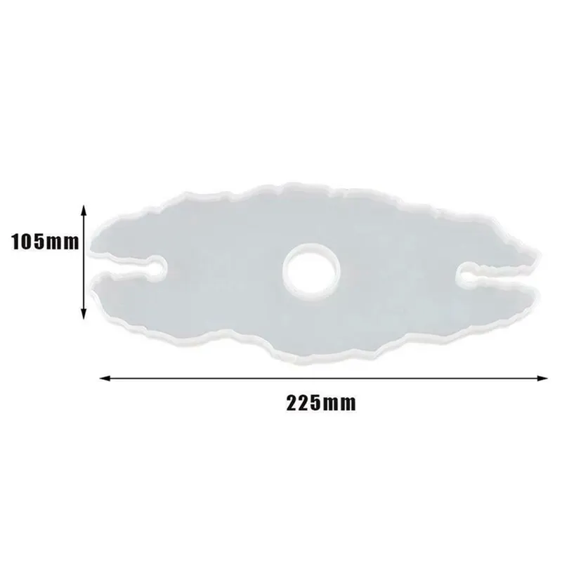 

Creative Chic Tray Wine Glass Rack Irregular Silicone Mold Set DIY Home Decoration Glass Holder Racks Coaster Resin Casting Mold