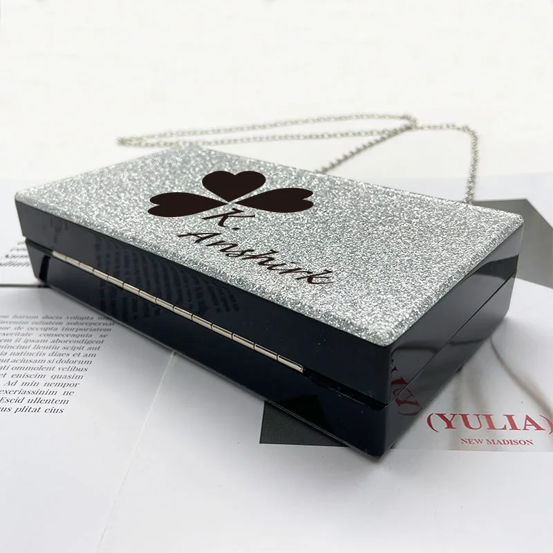 Новая женская сумка мессенджер брендовая модная Элегантная акриловая вечерняя