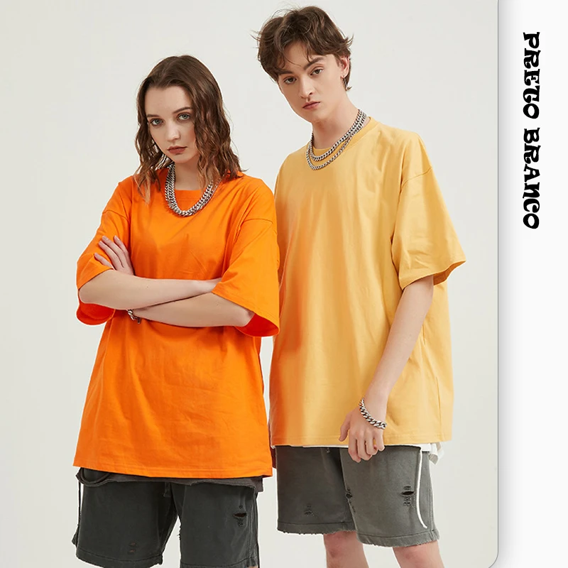 В основном продвигается 2021 г свободная Мужская пуретовая рубашка оверсайз с