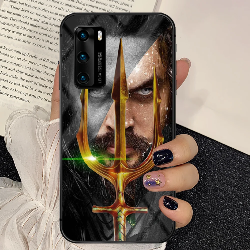 

Aquamans Phone Tempered Glass Case Cover For Huawei P Nova Mate 5T 20 30 40 E Pro Lite Smart 2019 2021 Pretty