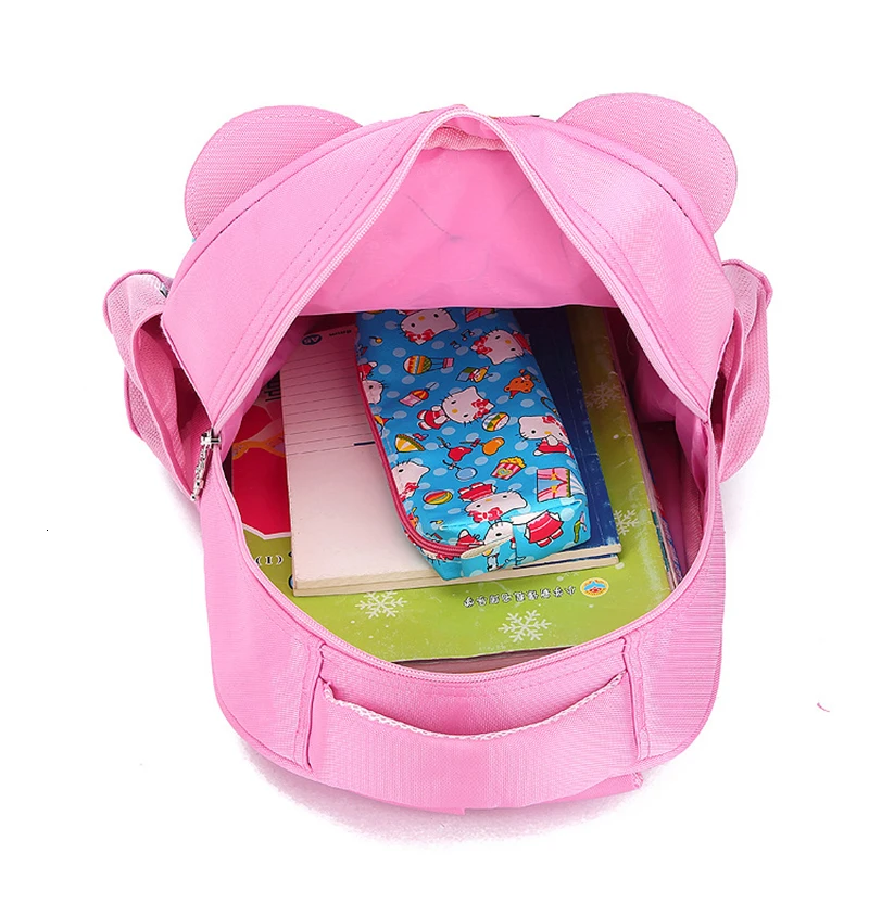 2023 Children Backpack For Girls kindergarten Cartoon dot bows Backpacks Student School Bags Princess backpack Mochila Infantil