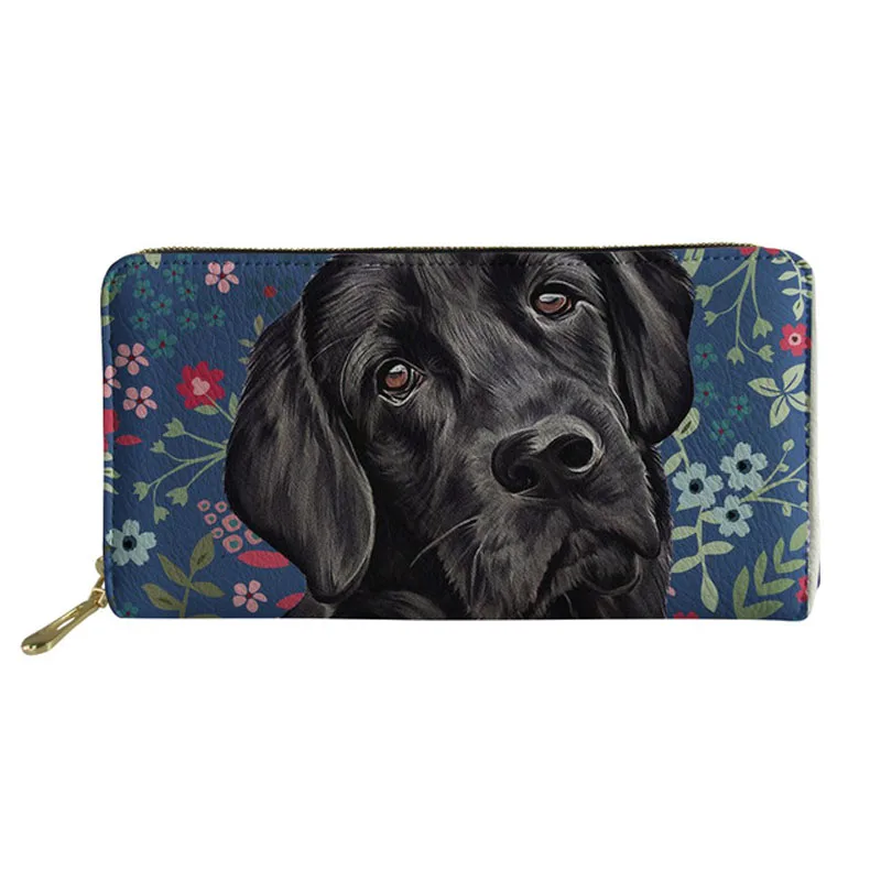 

Cute Dog Coin Purse Pockets Long Leather Women Wallets Girls Money Bags Cards Holder Bag Notecase Woman Wallet Pouch Lady Purses