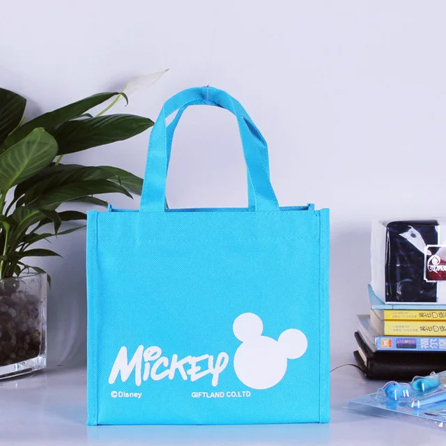 Disney мультфильм Минни Сумка для мам водонепроницаемый ланч бокс сумка складная сумка для начальной школы Обучение Ланч сумка - Цвет: 6