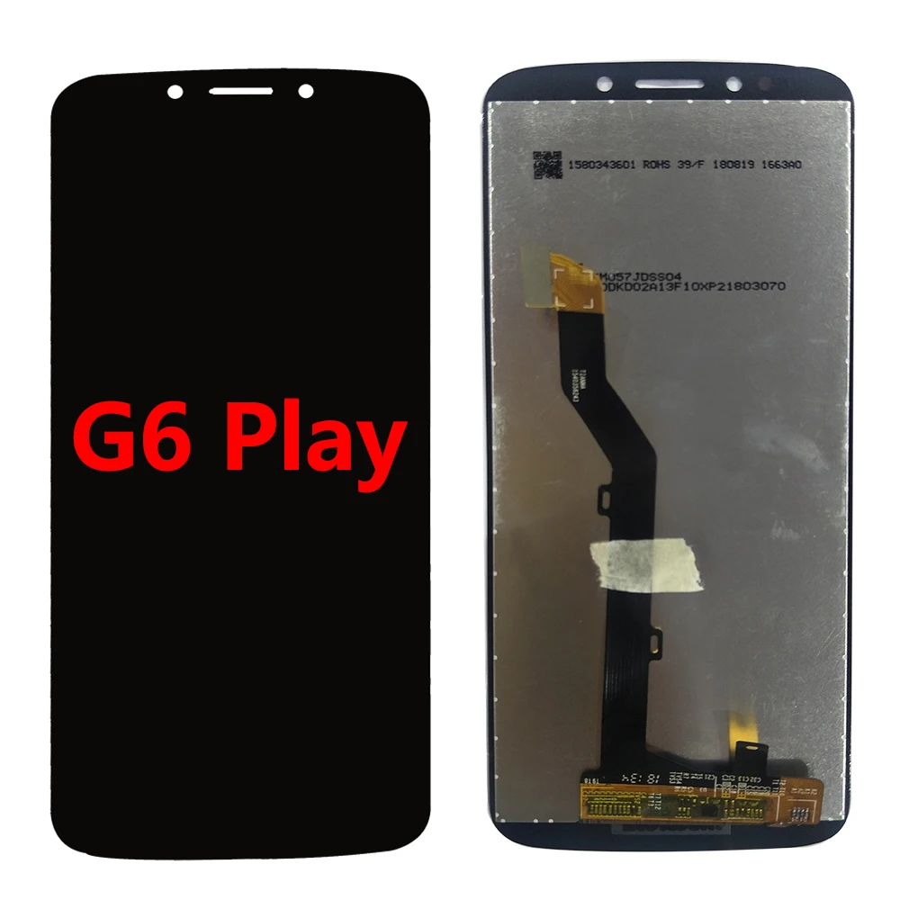 Оригинальный ЖК дисплей для Motorola Moto G6 Play xt006 5 7 дюйма сенсорный экран Pantalla