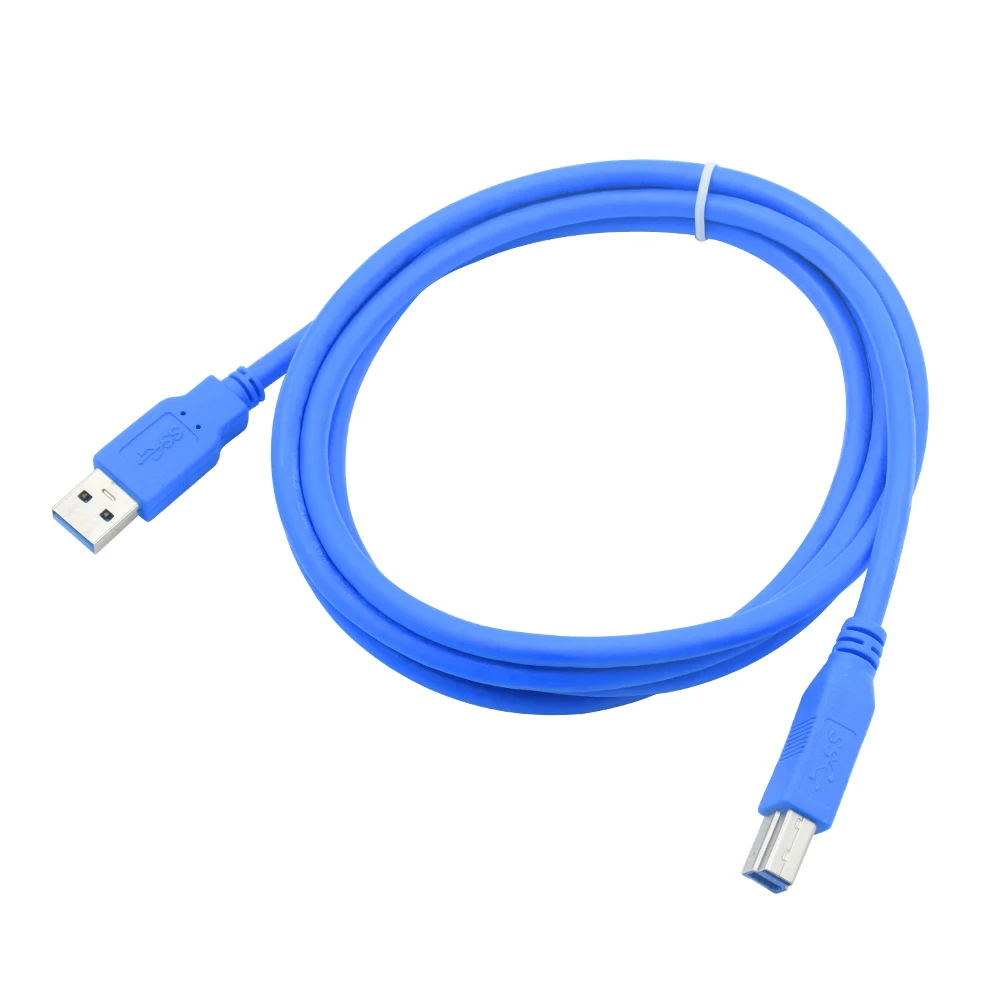 USB 3 0 типа Папа-папа Тип B Штекерный шнур для синхронизации данных кабель принтера