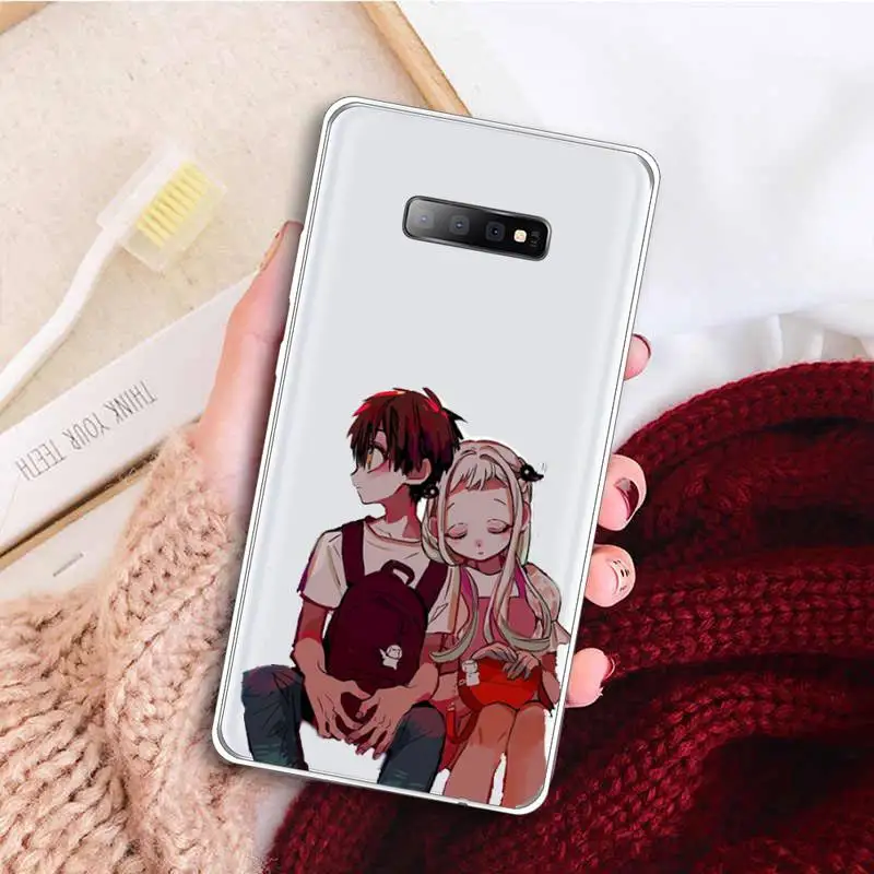 

Anime Jibaku Shounen Hanako kun Phone Case Transparent For Samsung Galaxy A71 A21s S8 S9 S10 plus note 20 ultra